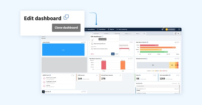 Clone dashboard