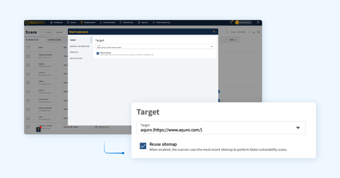 Optimized web & API scanning